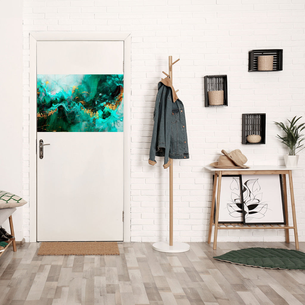 GRACEFUL WAVES Peel and Stick Horizontal Poster