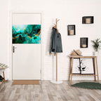 GRACEFUL WAVES Peel and Stick Horizontal Poster