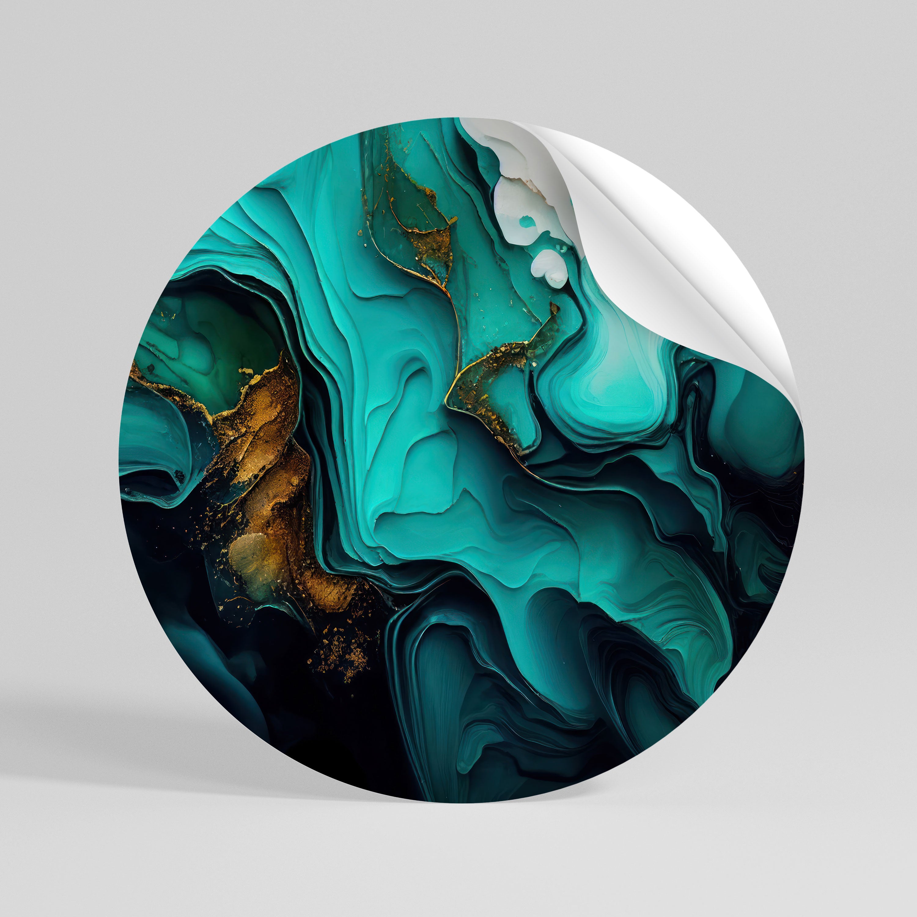 SUBLIME WHIRLS - Autocolante Redondo Removível