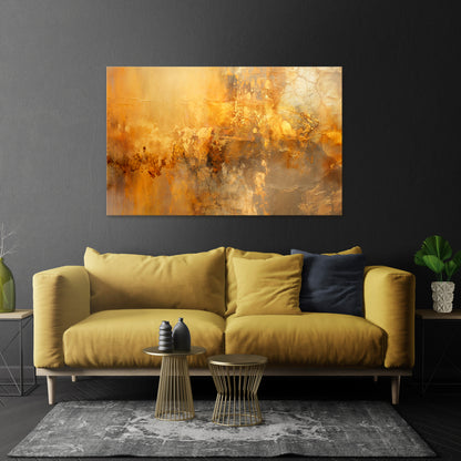 SEARING GLOW Horizontal Canvas Print