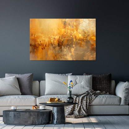SEARING GLOW Horizontal Canvas Print