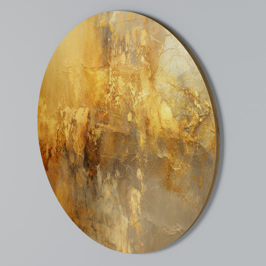 SEARING GLOW Arte de Parede Redonda