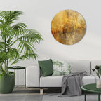 SEARING GLOW Quadro Redondo Decorativo