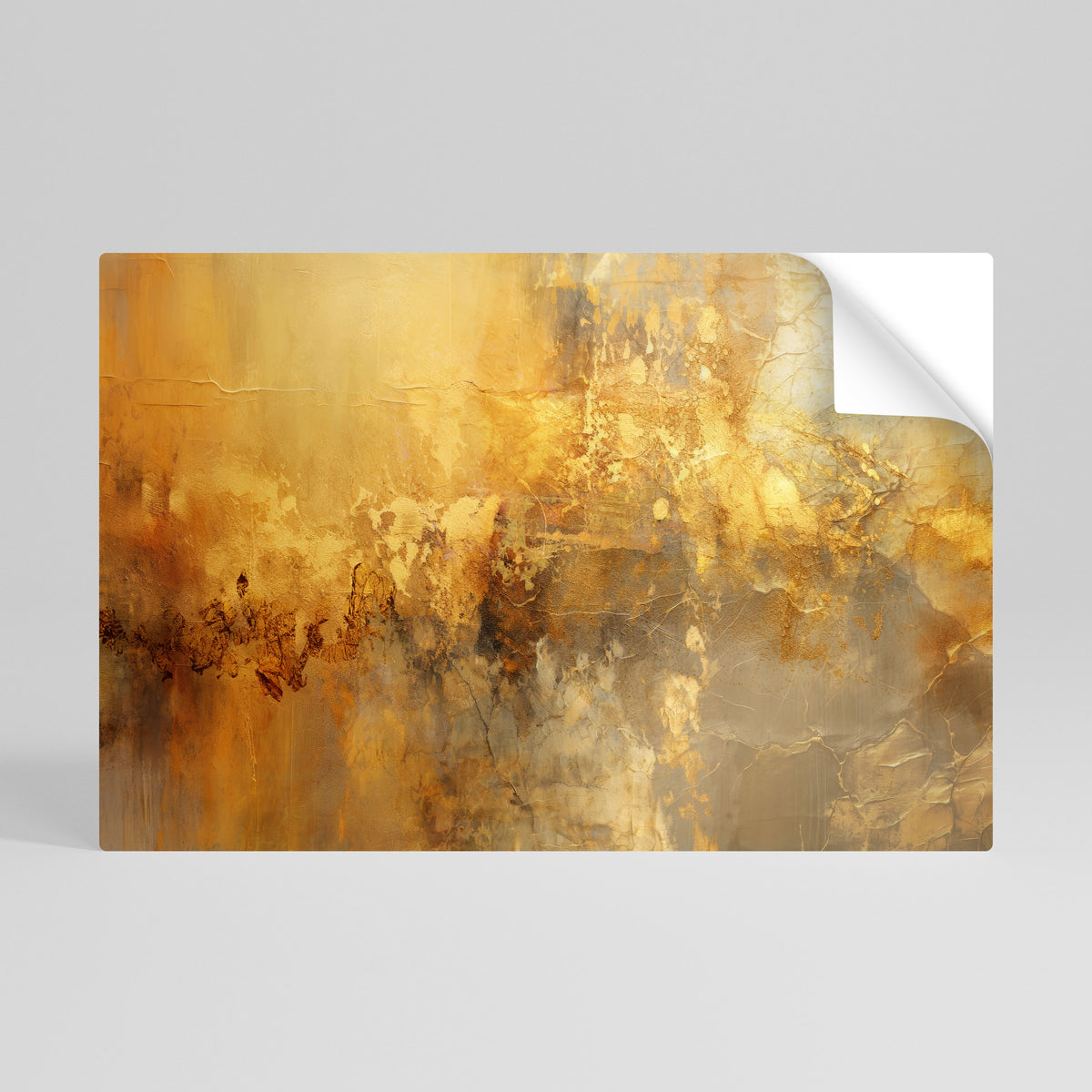 SEARING GLOW Póster Autocolante Horizontal