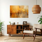 SEARING GLOW Peel and Stick Horizontal Poster