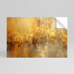 SEARING GLOW Peel and Stick Horizontal Poster