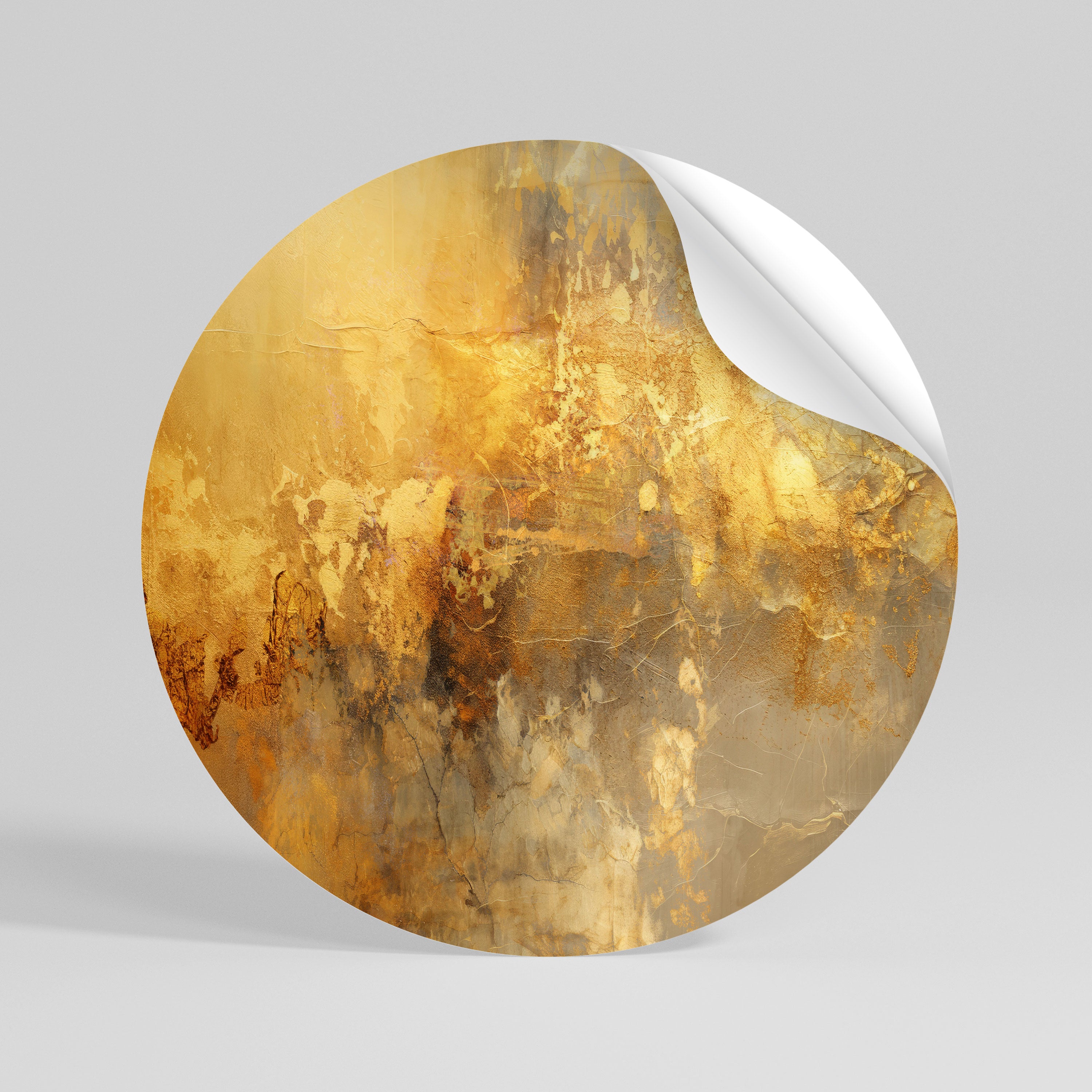 SEARING GLOW - Autocolante Redondo Removível