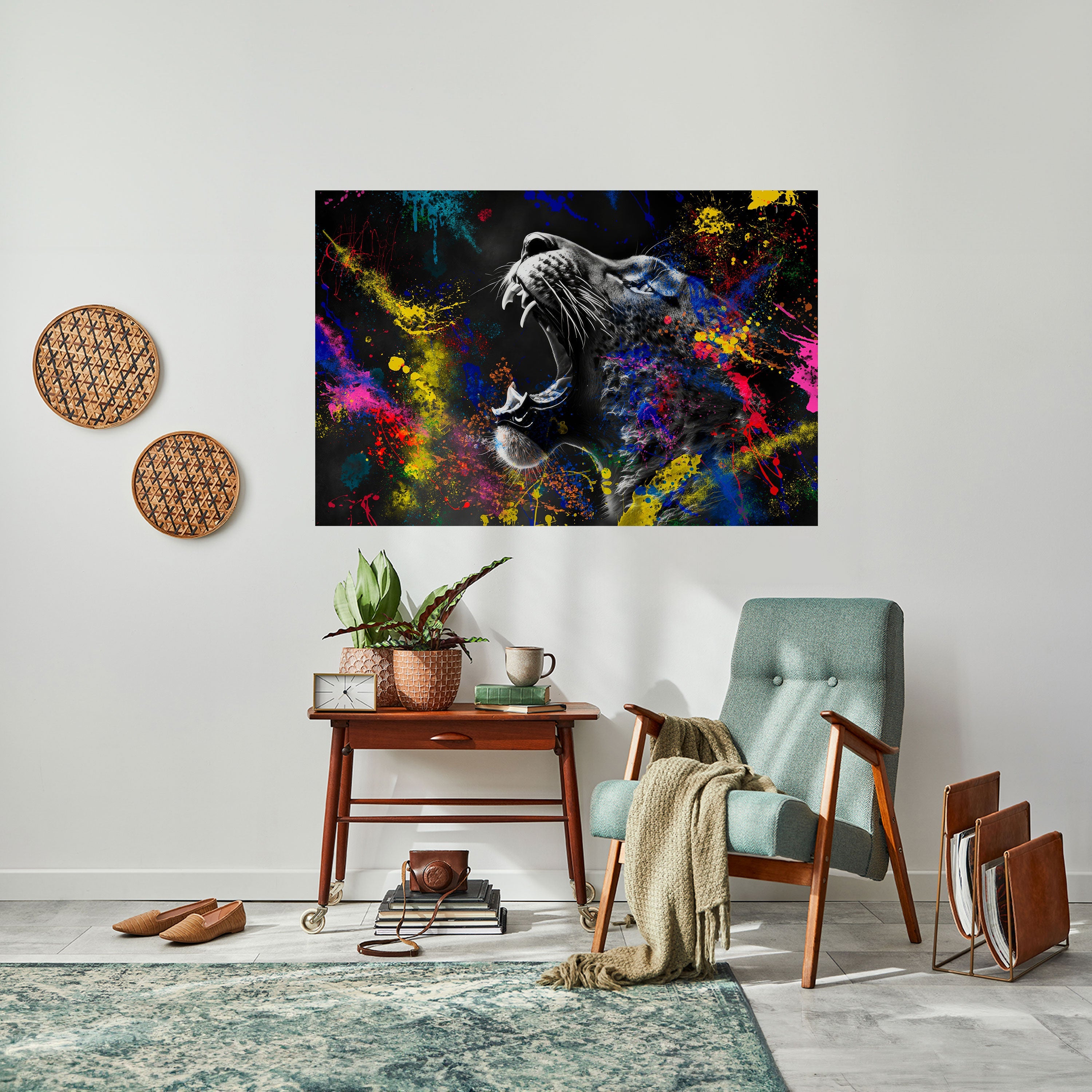 LAMPART ARTISTRY Peel and Stick Horizontal Poster