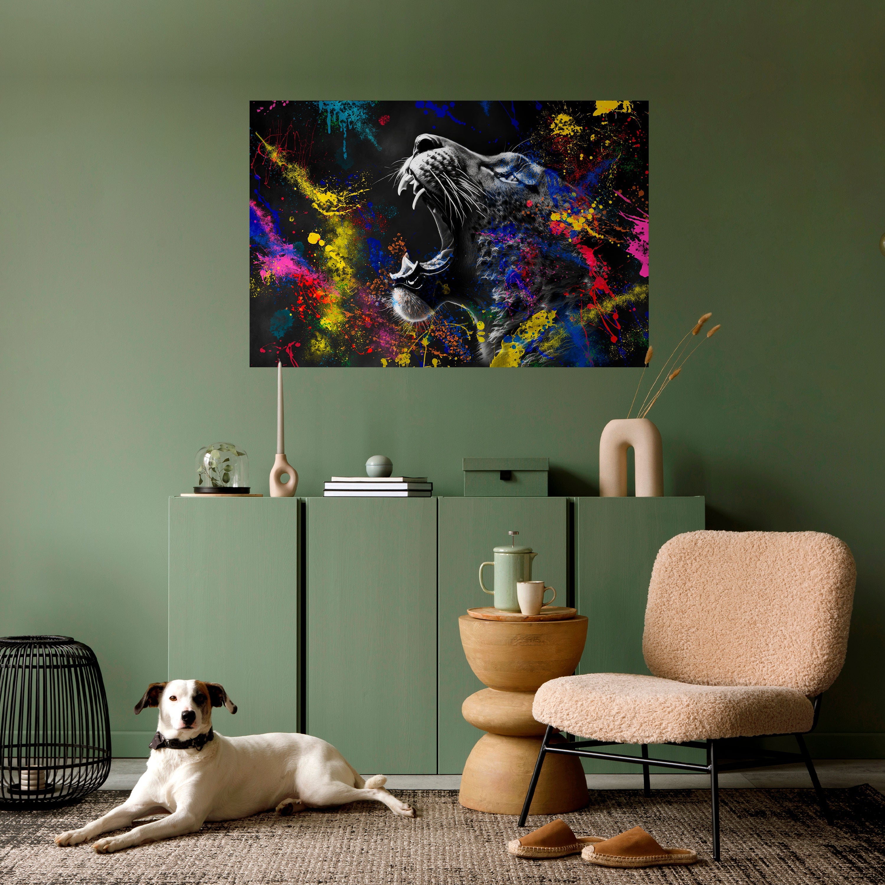 LAMPART ARTISTRY Peel and Stick Horizontal Poster