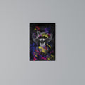 RACCOON ARTISTRY Quadro em tela vertical