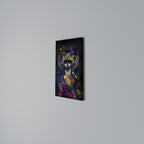 RACCOON ARTISTRY Quadro em tela vertical