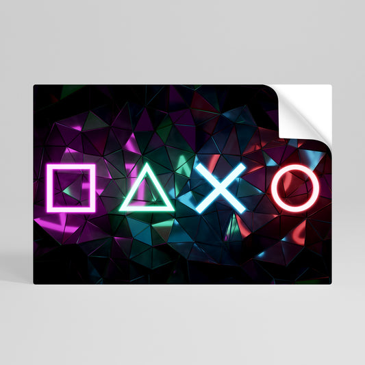 INFINITY ICON Póster Autocolante Horizontal