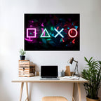 INFINITY ICON Peel and Stick Horizontal Poster