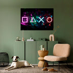 INFINITY ICON Peel and Stick Horizontal Poster