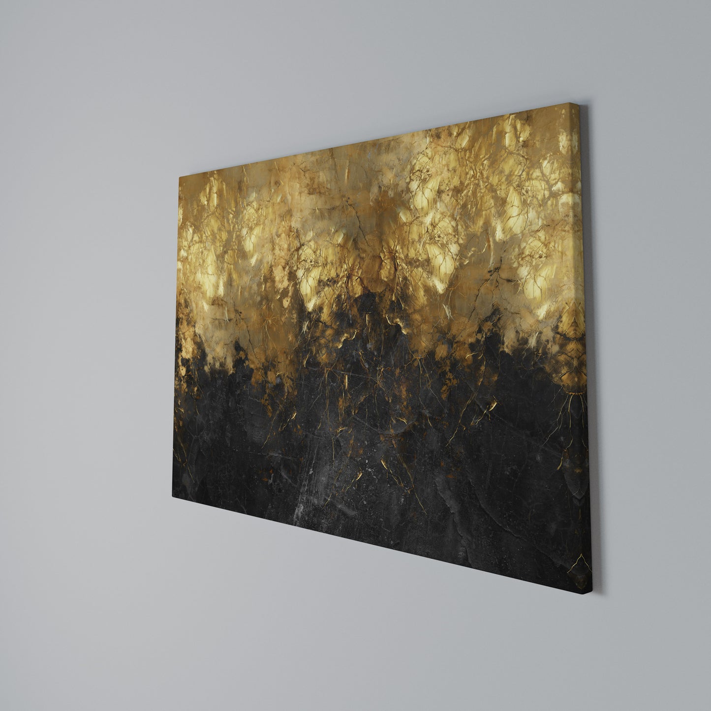 RADIANT SPARK Horizontal Canvas Print
