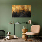 RADIANT SPARK Peel and Stick Horizontal Poster