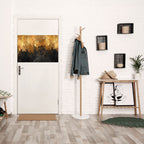 RADIANT SPARK Peel and Stick Horizontal Poster