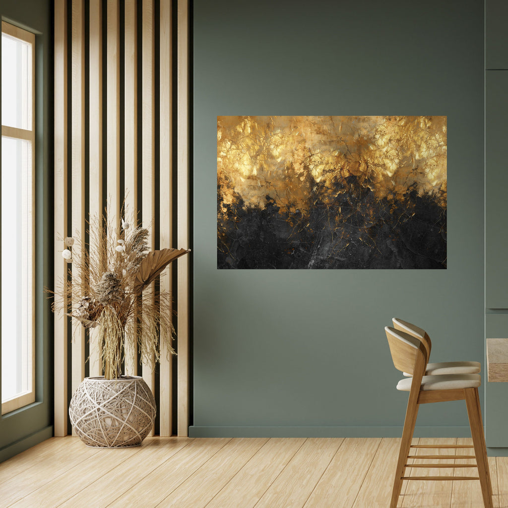 RADIANT SPARK Peel and Stick Horizontal Poster