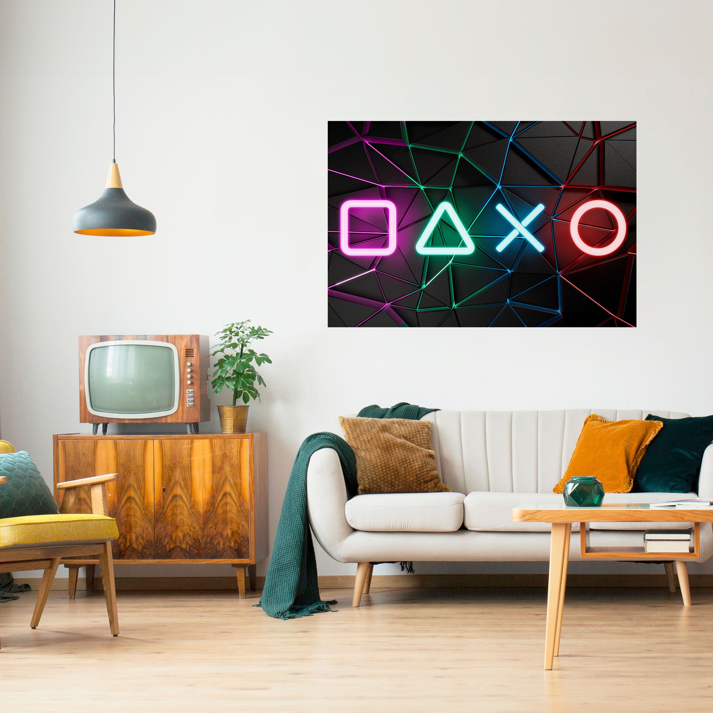 FUTURAMA FUSION Peel and Stick Horizontal Poster