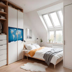 MAPS OF INSPIRATION Peel and Stick Horizontal Poster