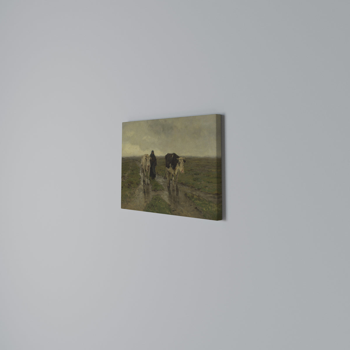 RAINY REFLECTIONS Horizontal Canvas Print