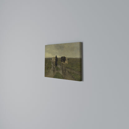 RAINY REFLECTIONS Horizontal Canvas Print