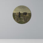 RAINY REFLECTIONS Quadro Redondo Decorativo