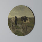 RAINY REFLECTIONS Quadro Redondo Decorativo