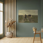 RAINY REFLECTIONS Peel and Stick Horizontal Poster