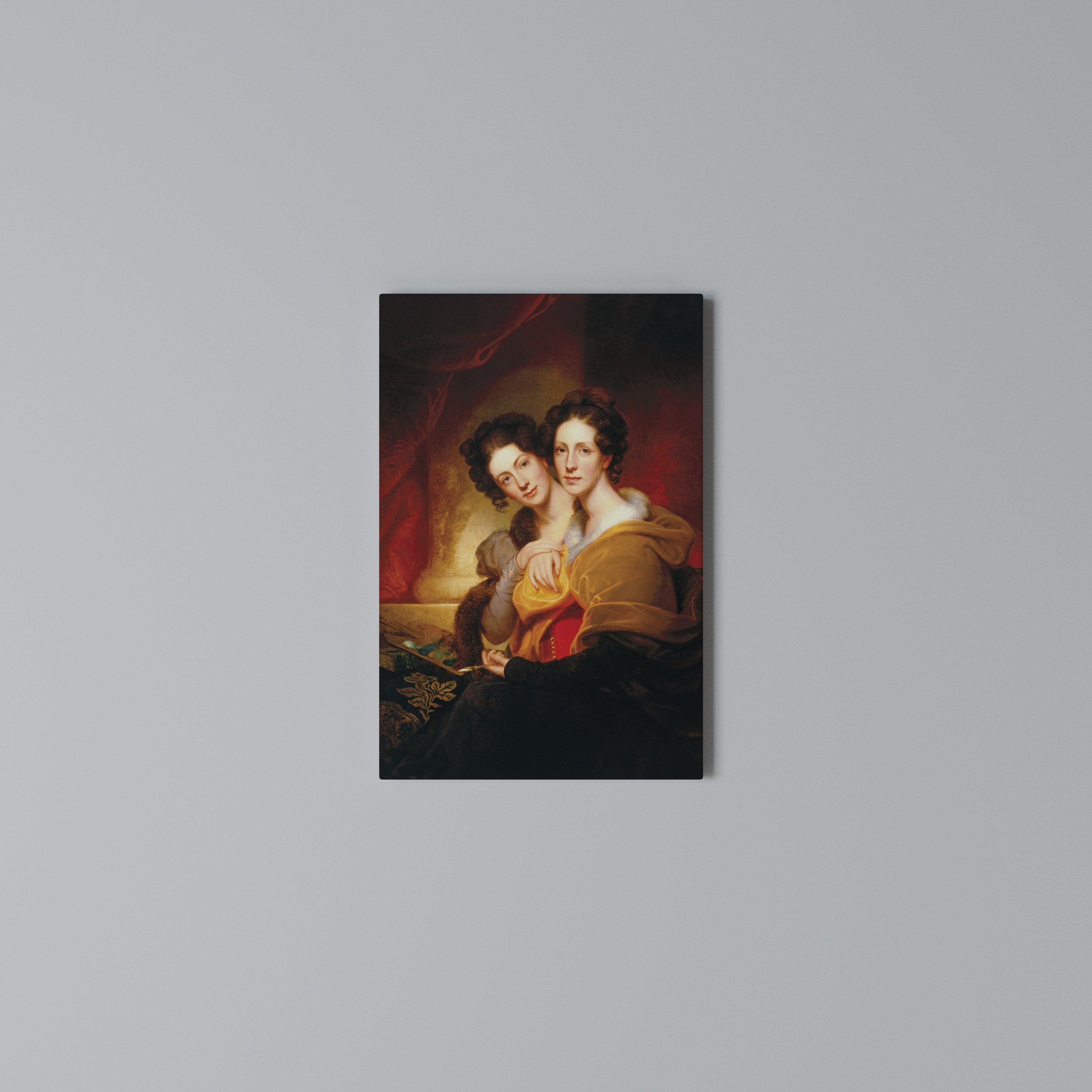 SYMMETRY OF SOULS Quadro em tela vertical