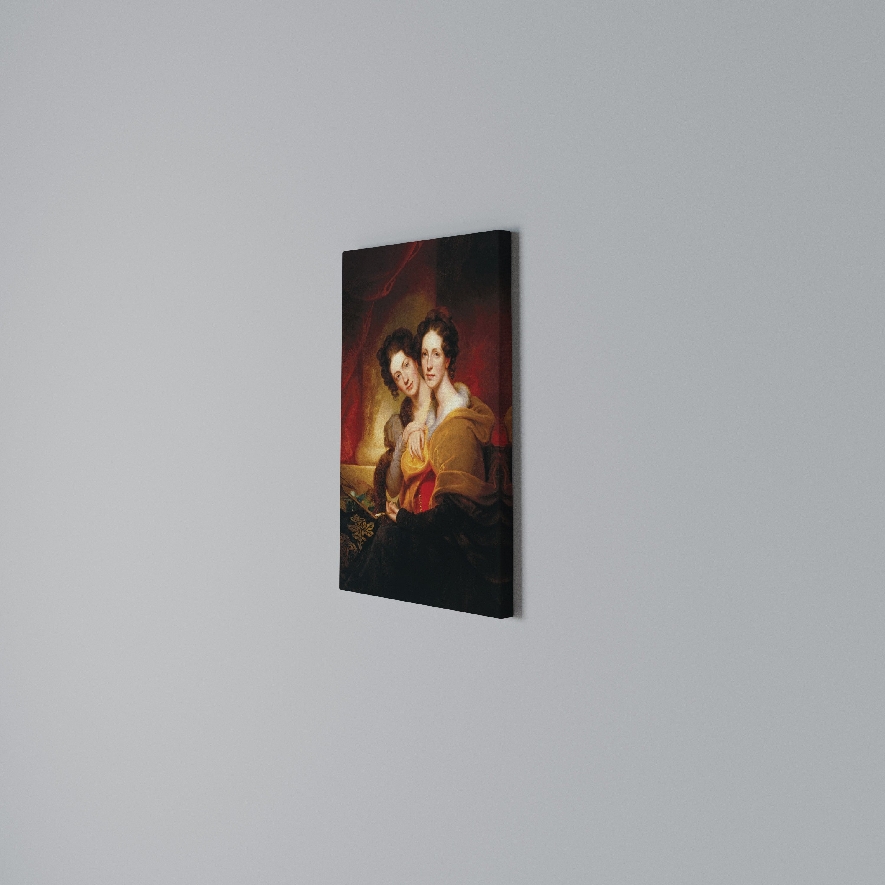 SYMMETRY OF SOULS Quadro em tela vertical
