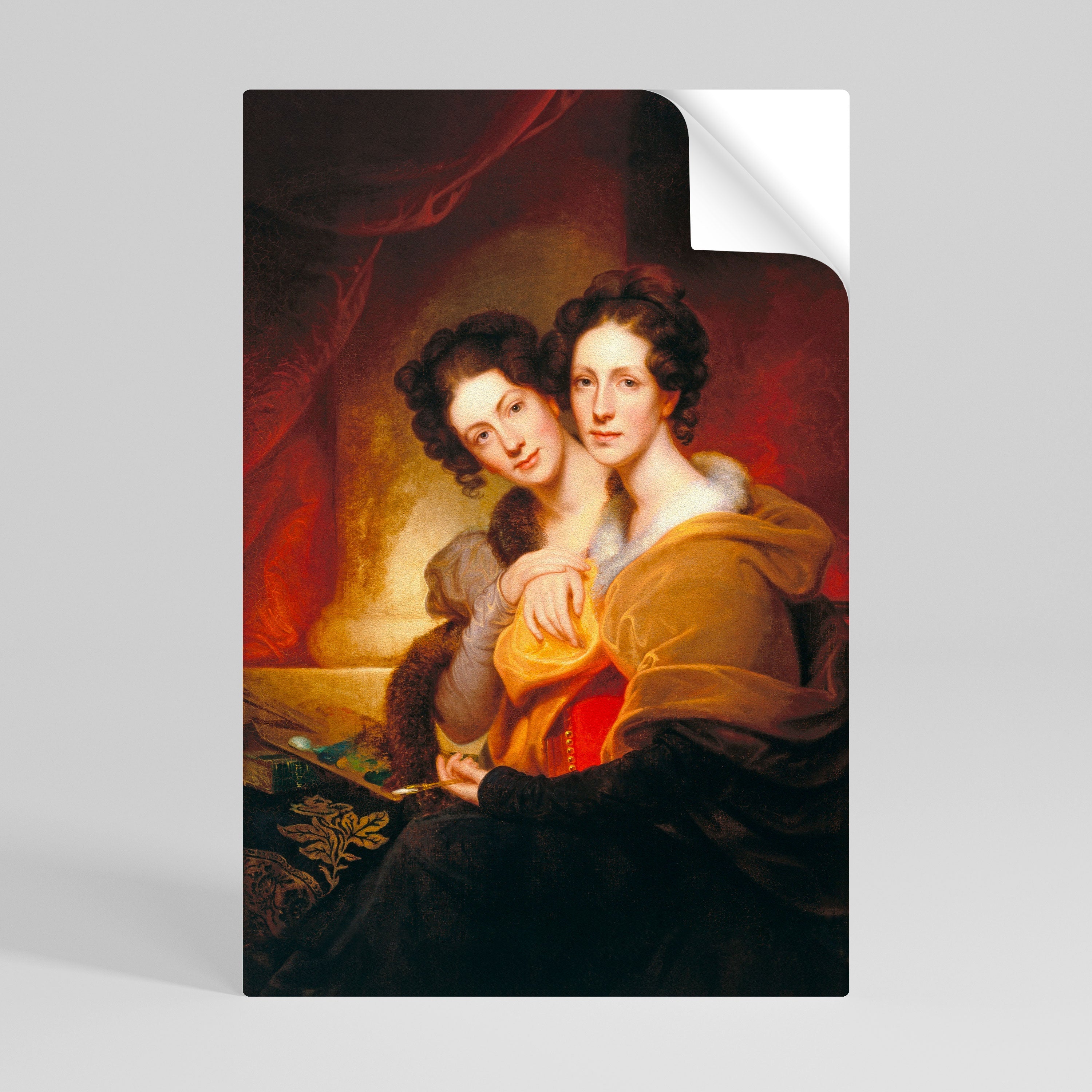 SYMMETRY OF SOULS Peel and Stick Vertical Poster