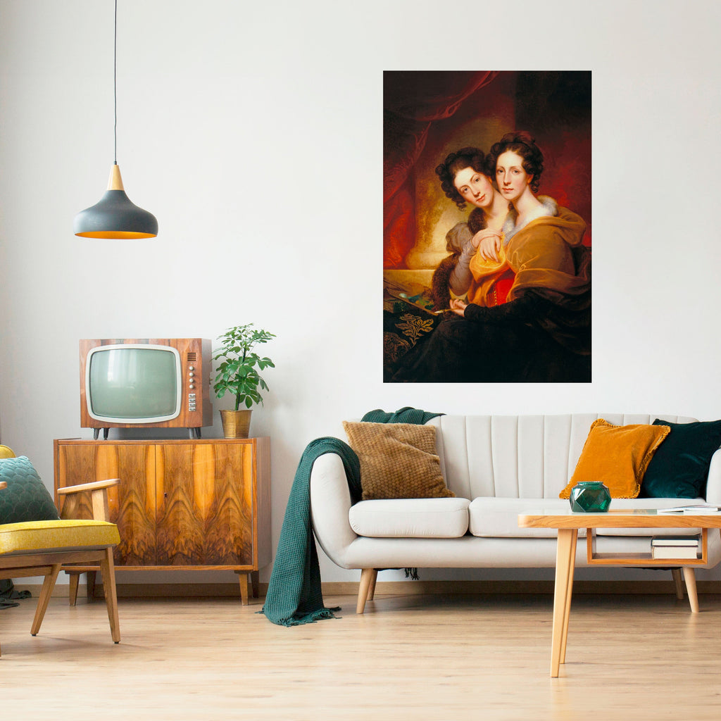 SYMMETRY OF SOULS Peel and Stick Vertical Poster