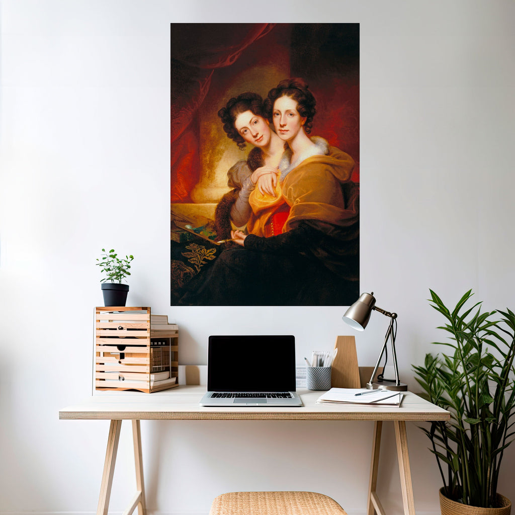 SYMMETRY OF SOULS Peel and Stick Vertical Poster