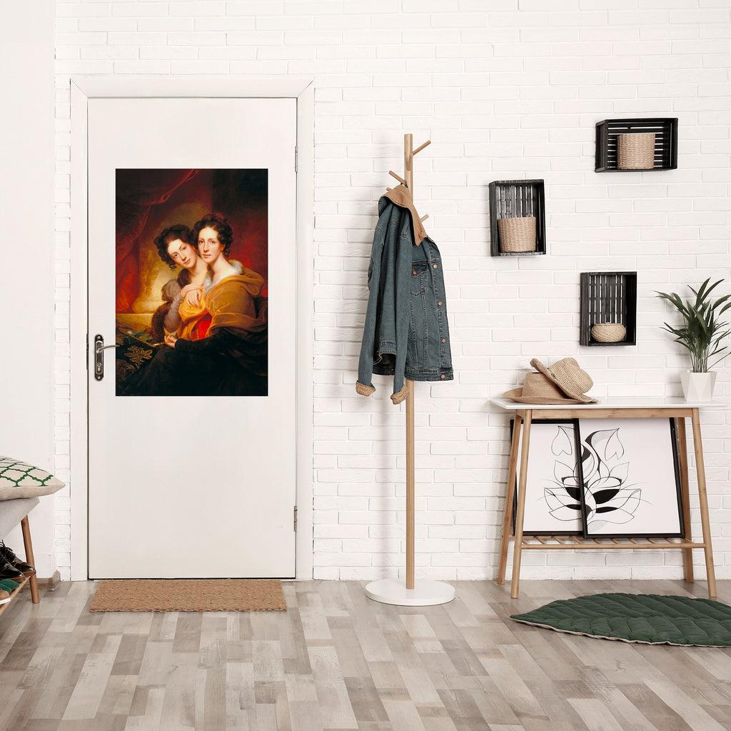 SYMMETRY OF SOULS Peel and Stick Vertical Poster