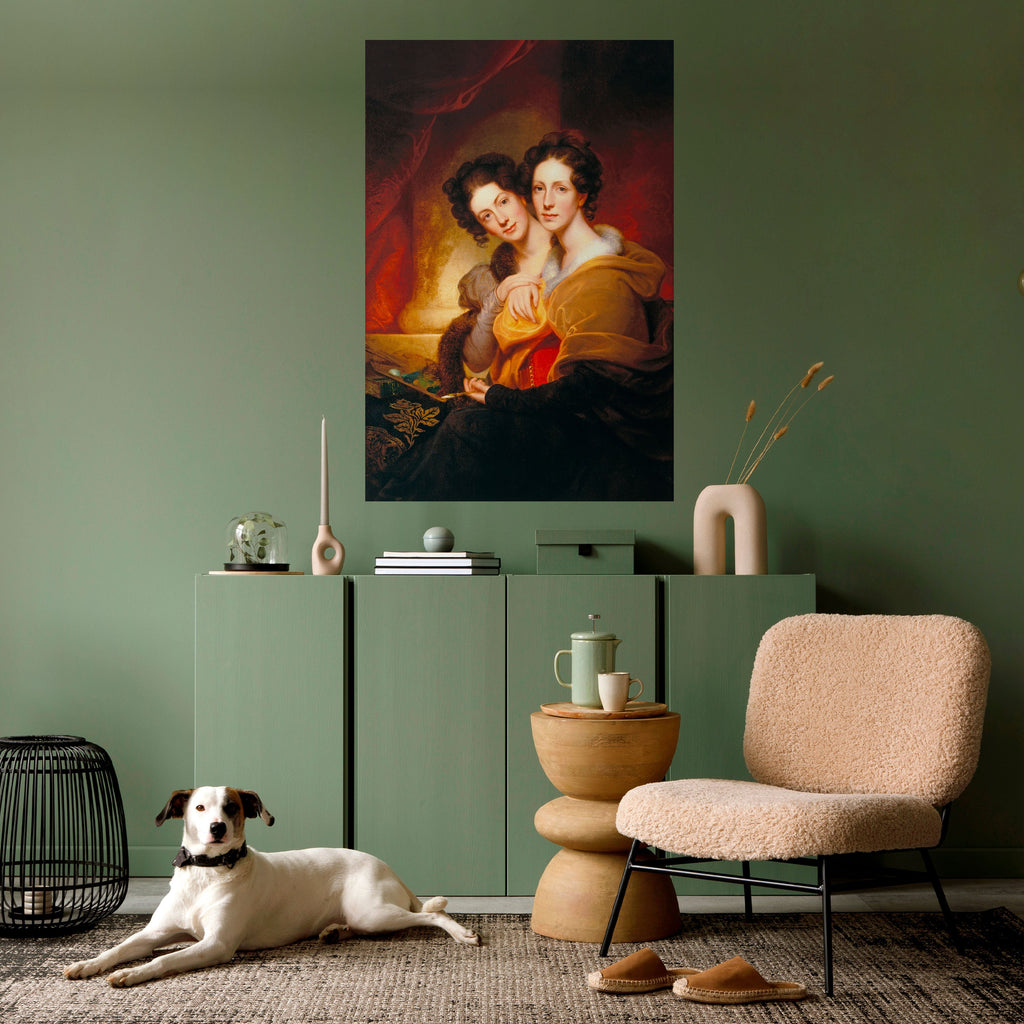 SYMMETRY OF SOULS Peel and Stick Vertical Poster