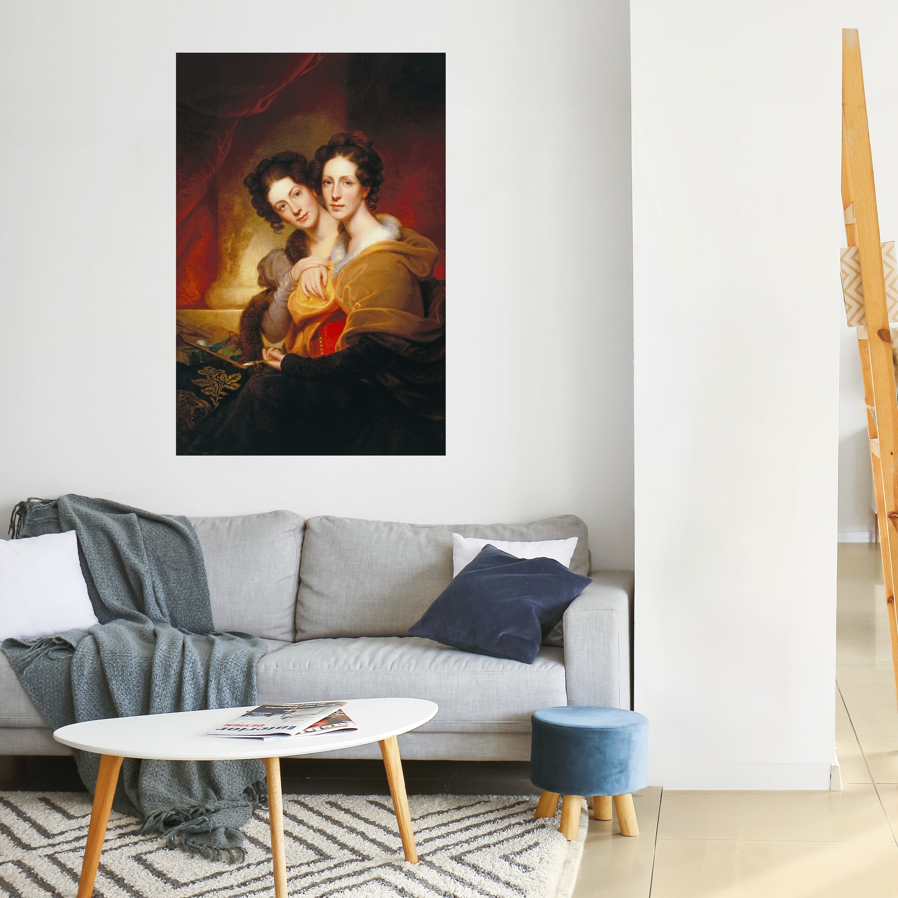 SYMMETRY OF SOULS Peel and Stick Vertical Poster