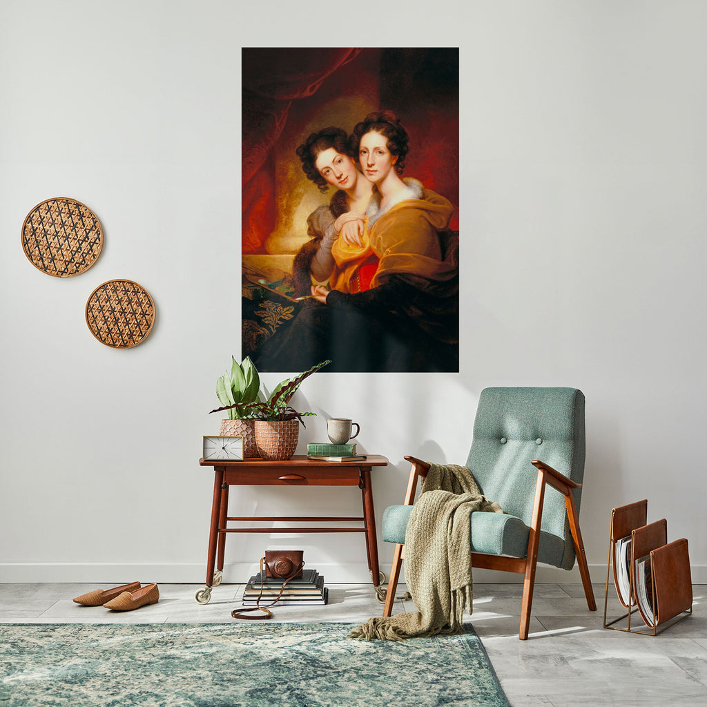 SYMMETRY OF SOULS Peel and Stick Vertical Poster