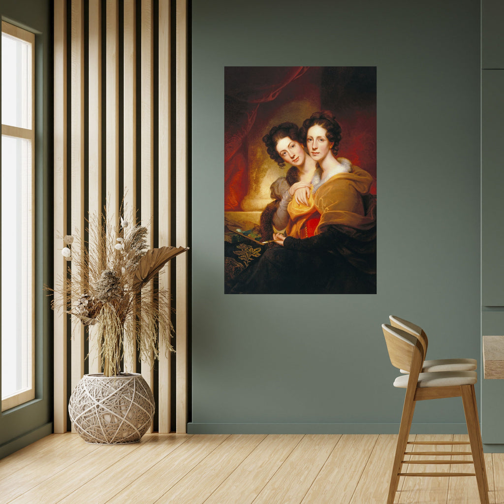 SYMMETRY OF SOULS Peel and Stick Vertical Poster