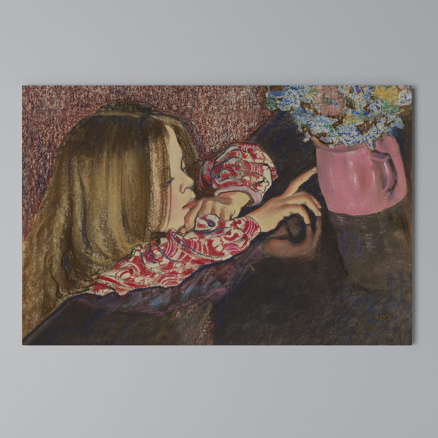 CHILDLIKE WONDER Horizontal Canvas Print