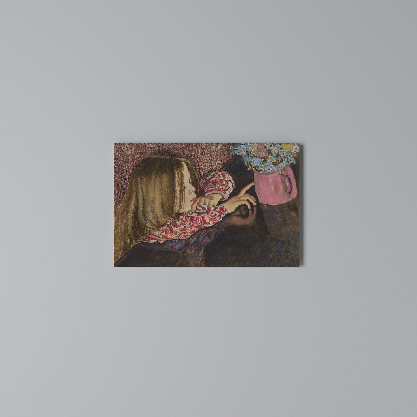 CHILDLIKE WONDER Horizontal Canvas Print