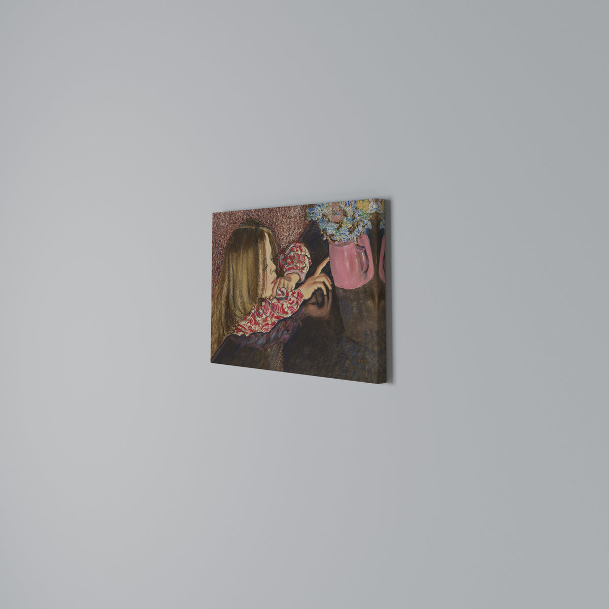 CHILDLIKE WONDER Horizontal Canvas Print