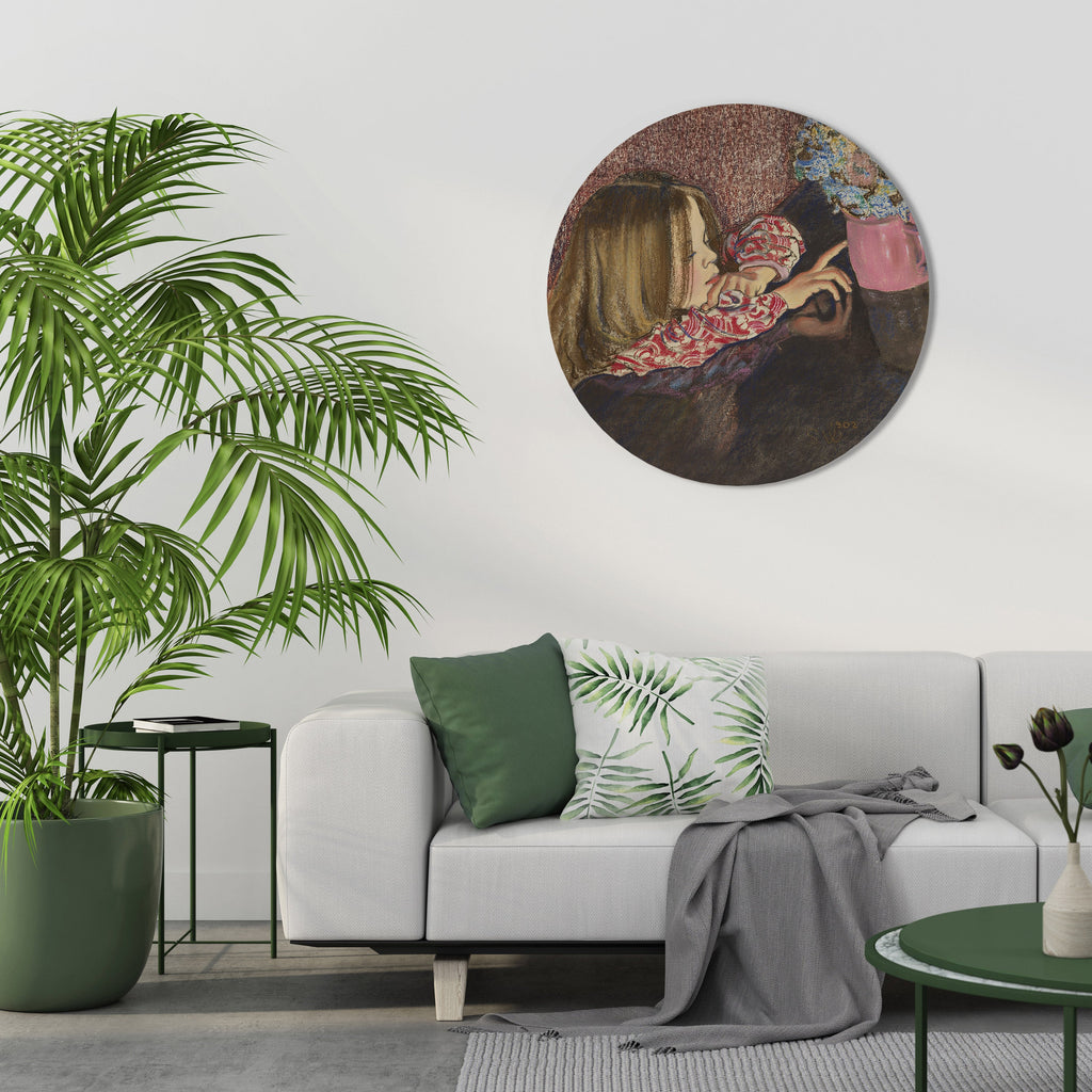 CHILDLIKE WONDER Round Wall Art
