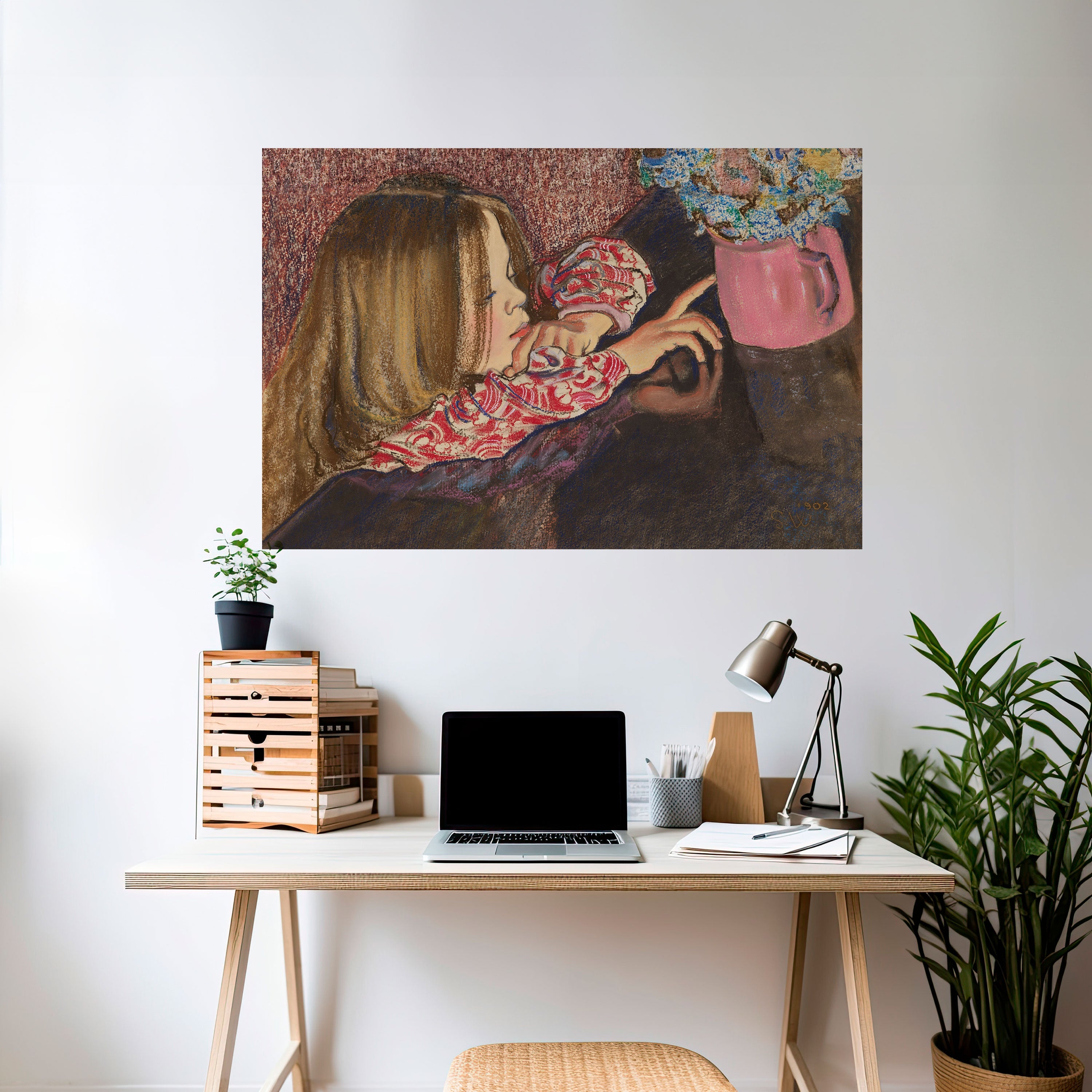 CHILDLIKE WONDER Poster Horizontal Autocolante