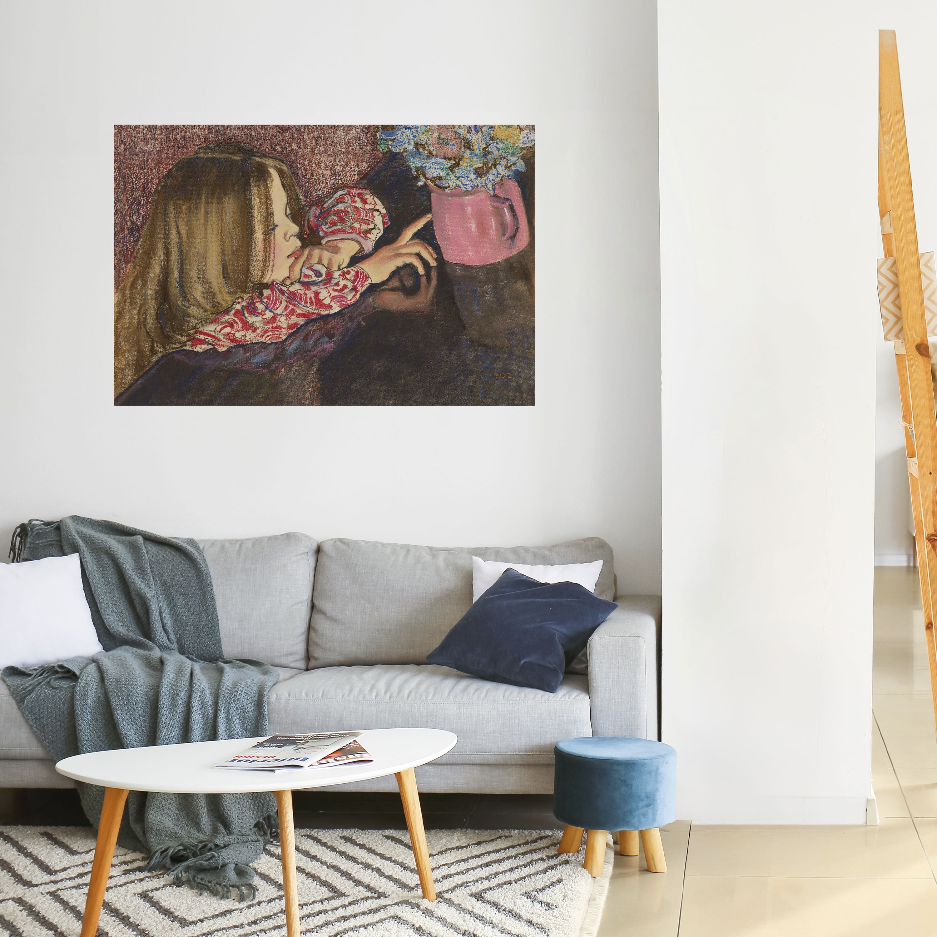 CHILDLIKE WONDER Poster Horizontal Autocolante