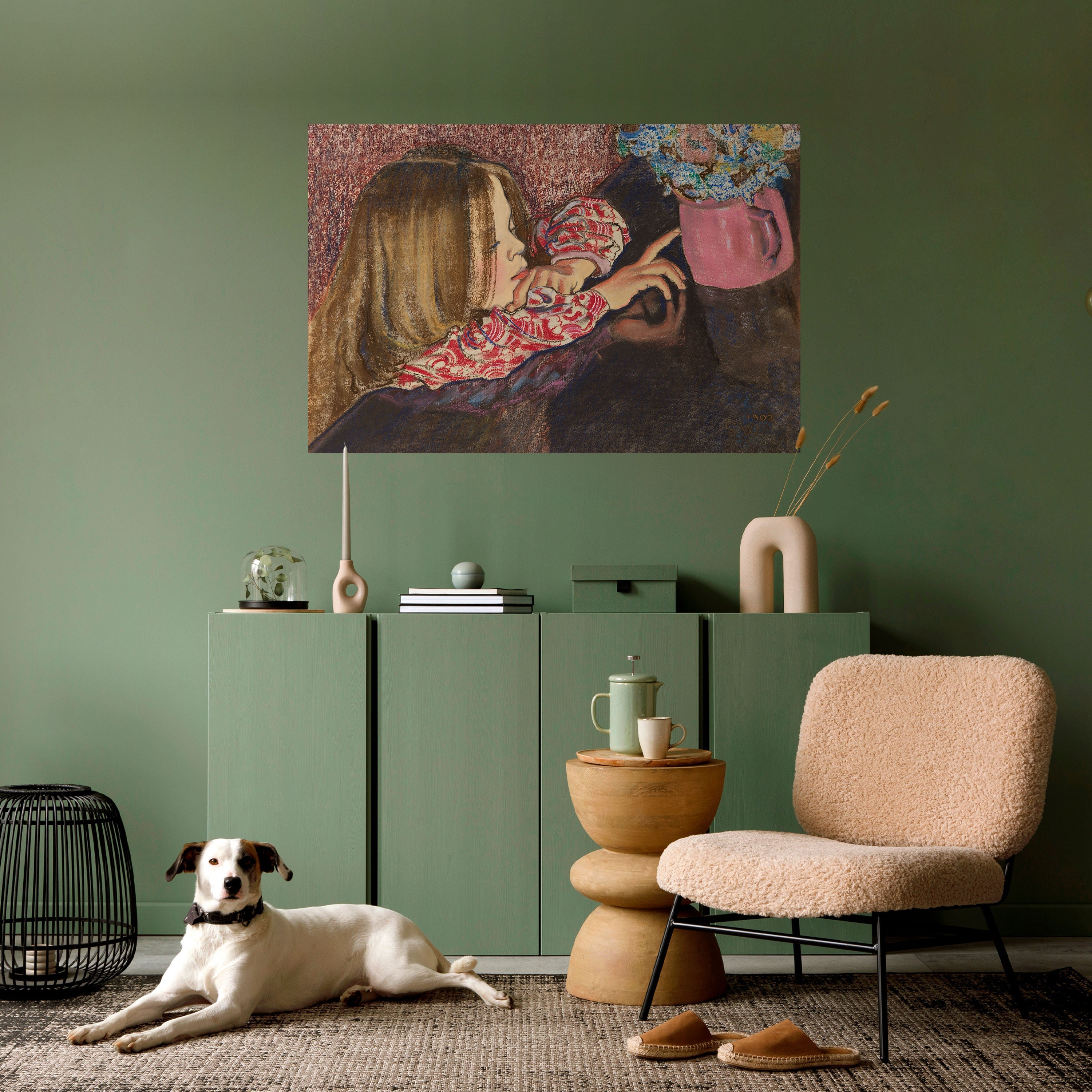 CHILDLIKE WONDER Poster Horizontal Autocolante