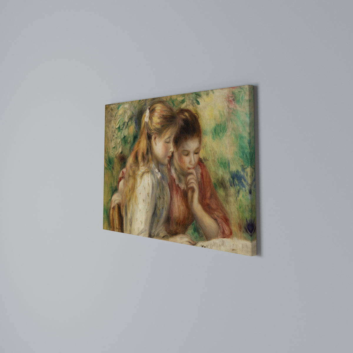 WHISPERS OF FRIENDSHIP Horizontal Canvas Print