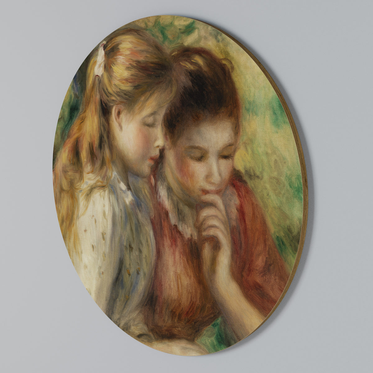 WHISPERS OF FRIENDSHIP Arte de Parede Redonda