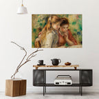 WHISPERS OF FRIENDSHIP Peel and Stick Horizontal Poster