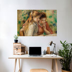 WHISPERS OF FRIENDSHIP Peel and Stick Horizontal Poster